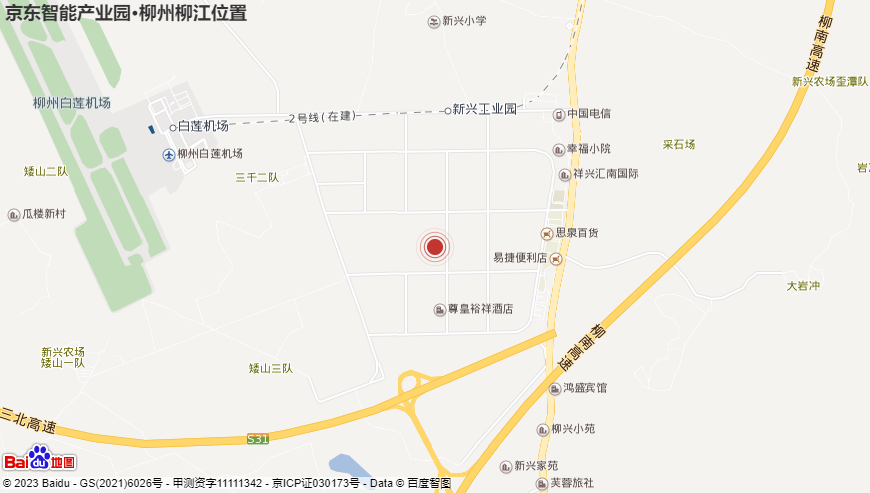 Location_map_京东智能产业园·柳州柳江_None
