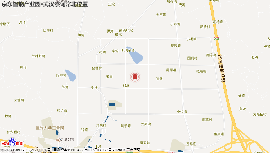 Location_map_京东智能产业园·武汉蔡甸常北_None