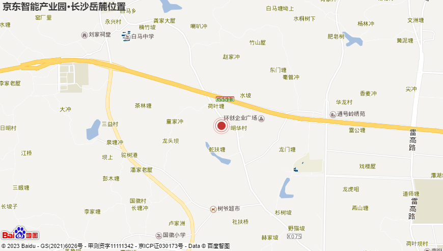 Location_map_京东智能产业园·长沙岳麓_None