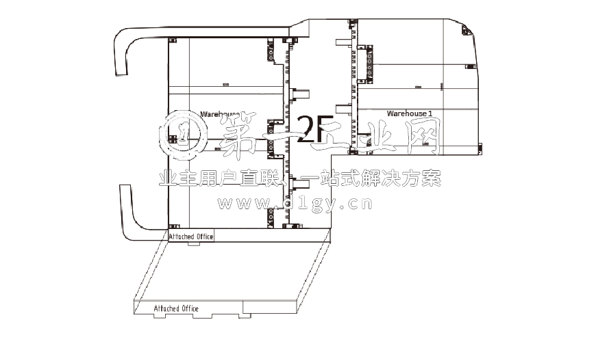 北京首都机场第二物流中心_2F